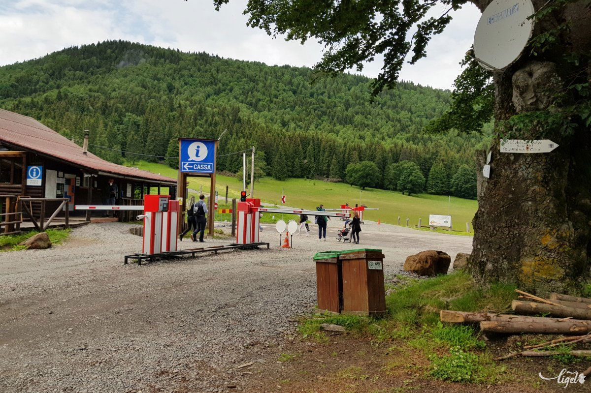 Kimenni csak fizetés után: a sorompóval nem lehet vitatkozni •  Fotó: Rédai Attila
