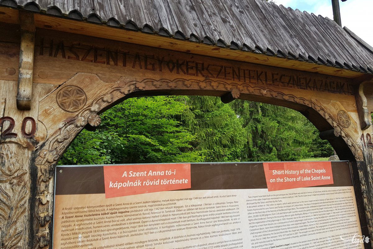 Bizony kápolnák: a többes szám használata indokolt, a helyszínen megtudhatjuk miért •  Fotó: Rédai Attila