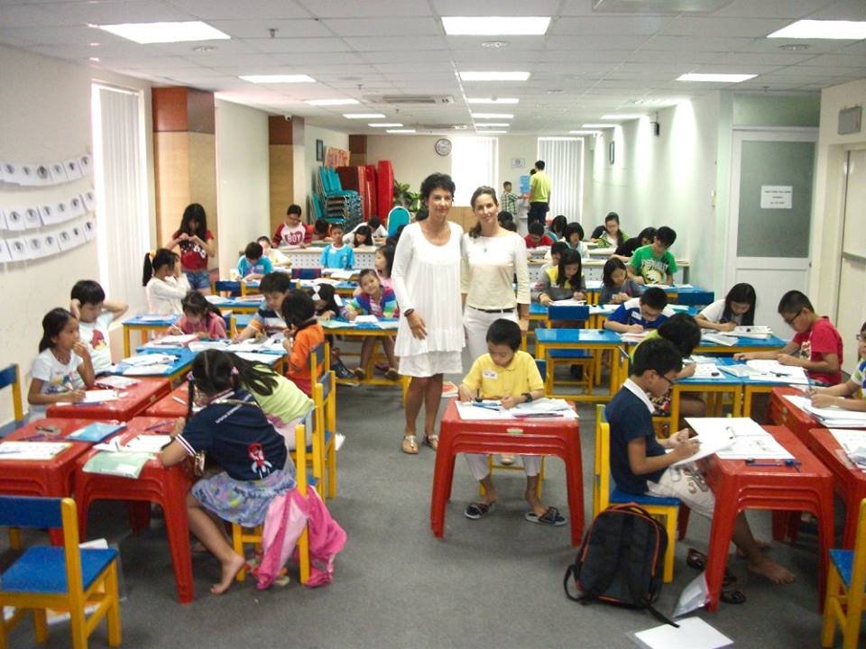 Ho Shi Minh-városban, a korábbi Saigonban lányával, Kittivel •  Fotó: Bajczin Marianna tulajdona