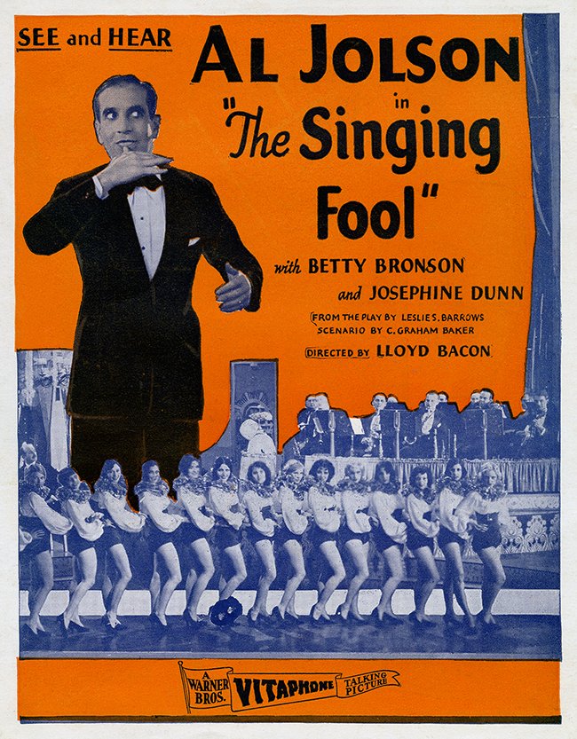 A Singing Fool volt az első hangosfilm Udvarhelyen 1930-ban •  Fotó: Imdb.com