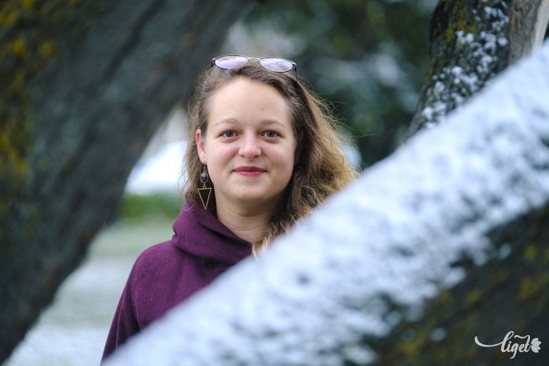 Kommunikációs egyetemi tanulmányait használta fel munkái menedzselésében Tompos Renáta •  Fotó: Veres Nándor