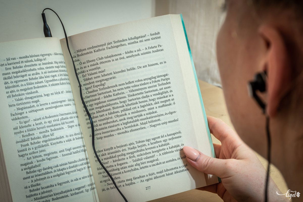 Akinek van igénye az olvasásra, annak a hangoskönyvek fogyasztása is lehet alternatíva •  Fotó: Pinti Attila