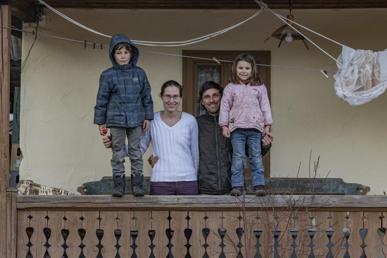 Benedek, Réka, Attila és Imola •  Fotó: Szigeti Vajk István