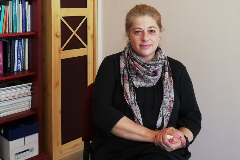 Antal Ildikó egyéni-, pár-és családpszichoterapeuta •  Fotó: D. Balázs Ildikó
