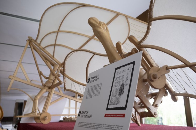 Leonardo da Vinci lenyűgöző szerkezetei Csíkszeredában