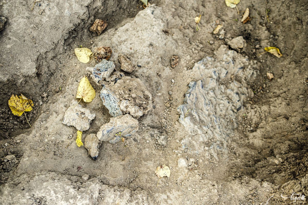 Kohászat nyomaira utaló leletek •  Fotó: Veres Nándor
