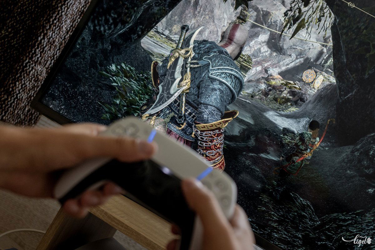 A részletgazdagságra, a felbontásra és a színvilágra nem lehet panasz egy 4K-s tévén •  Fotó: Pinti Attila
