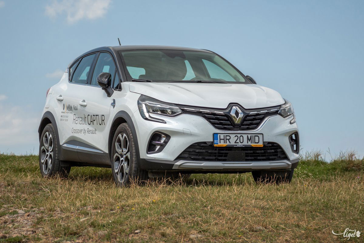 Van karaktere: a Captur is tökéletesen illeszkedik a nagyon eltalált Renault-formavilághoz •  Fotó: Pinti Attila