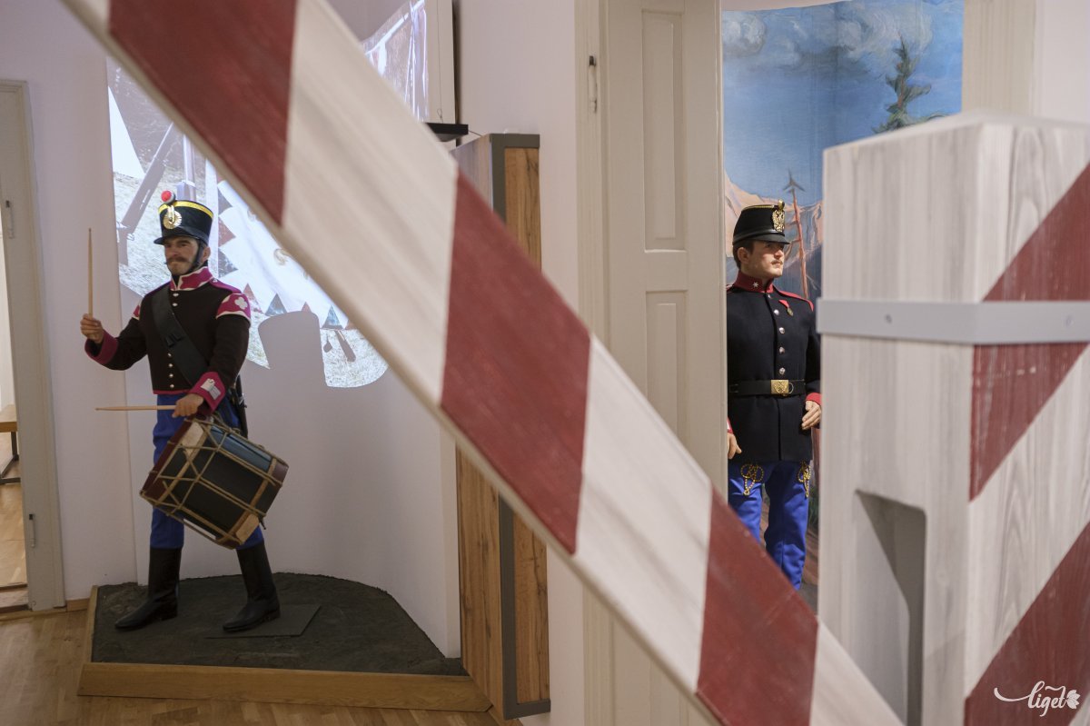 Háromszéki dobos határőr a szépvízi Székely Határőr Emlékközpontban