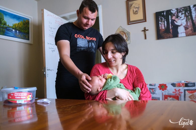 Mindenki tehernek gondolja, de aki közelebbről ismer, az látja, hogy ez egy milyen szép és bensőséges kapcsolat - mondja Zsombor •  Fotó: Veres Nándor