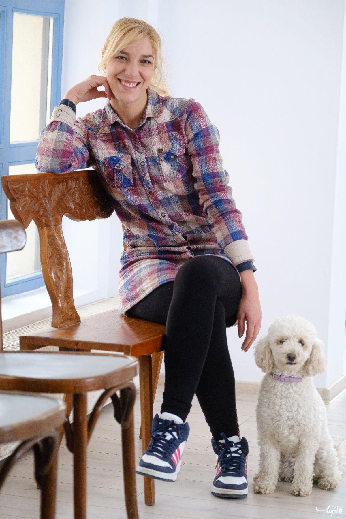 Az Átjárók elnevezésű workshop-sorozat meghívott vendégelőadójaként érkezett Csíkszeredába &bullet;  Fotó: Veres Nándor