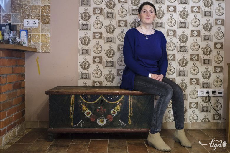 Bíró Hanna, akárcsak sokan mások, alkotói minőségben először a Ligetben mutatkozott be •  Fotó: Veres Nándor