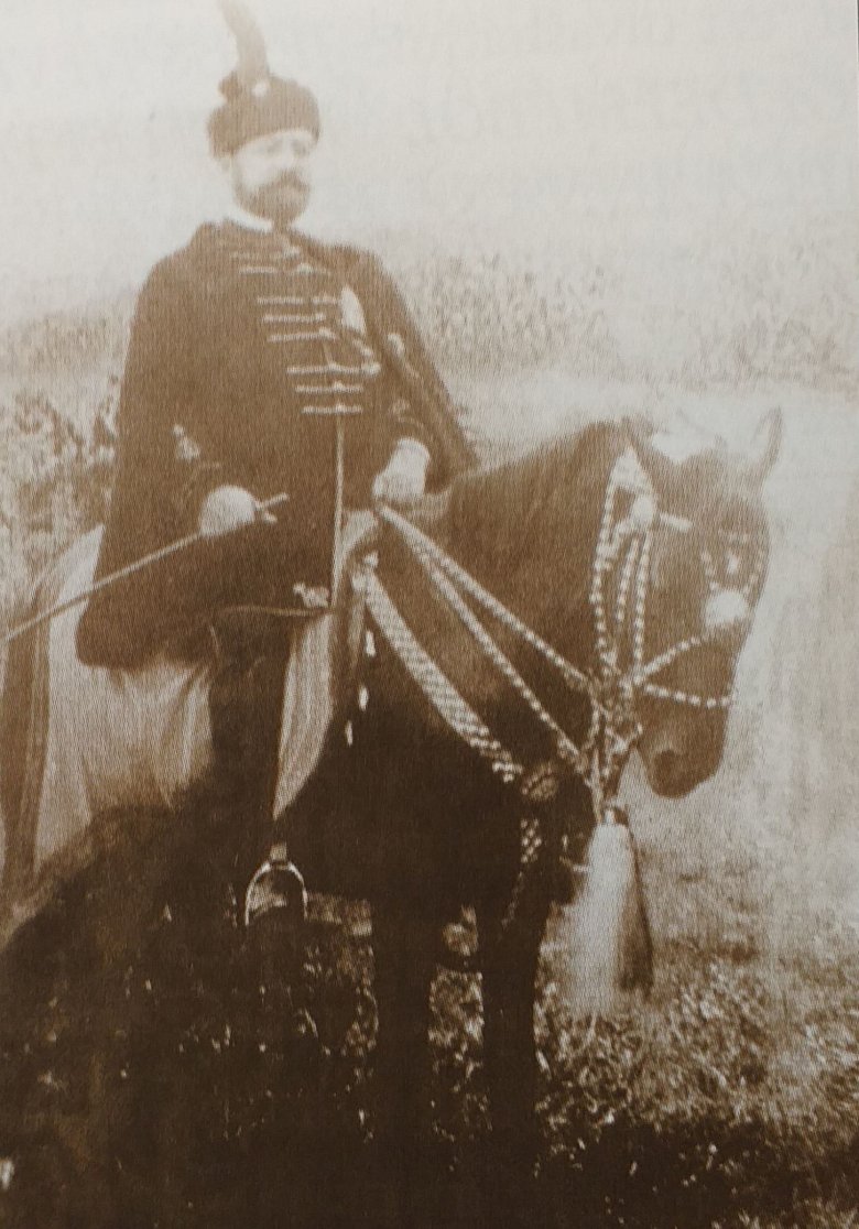 Szabó Ferenc mészárosmester, a határkerülők vezetője •  Fotó: Forrás: id. Péter Attila Életem filmkockái című kötete