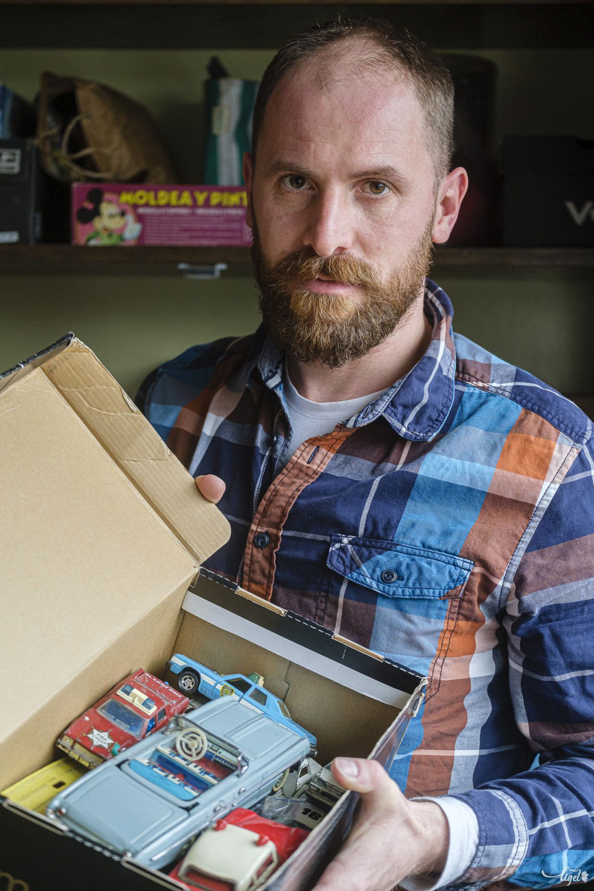 Ruszuly Ervin mindig nagy becsben tartotta játékait •  Fotó: Veres Nándor