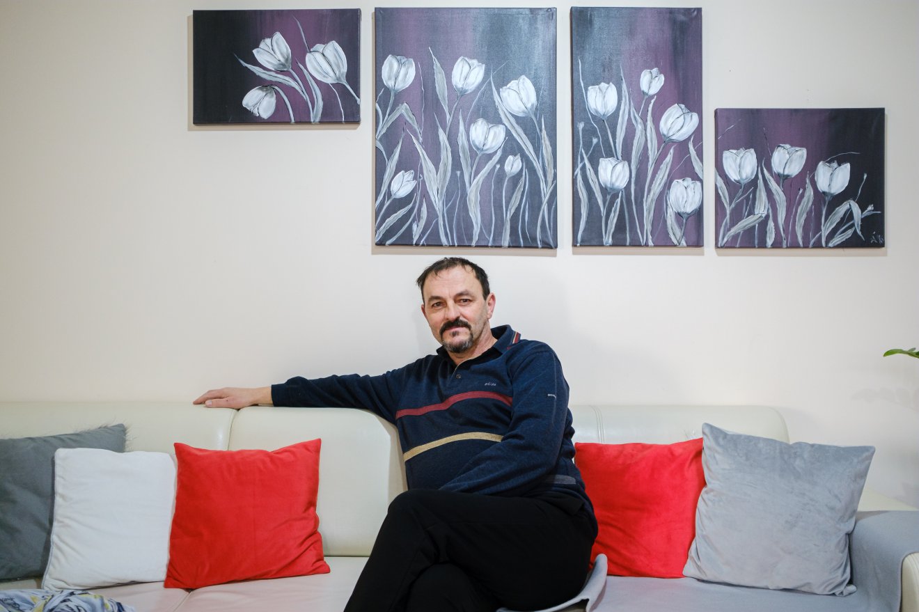 A természet megihleti •  Fotó: Veres Nándor