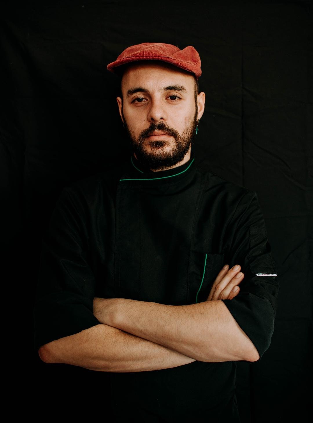 Antonio Crea, a Székelykeresztúrra érkezett olasz önkéntes •  Fotó: Gábor Anita személyes archívuma
