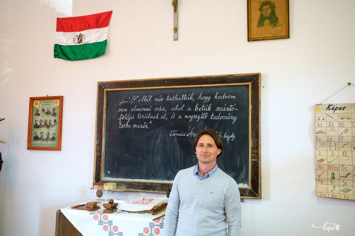 Biró László nem először szervez kiállítást a saját gyűjteményéből •  Fotó: Veres Nándor