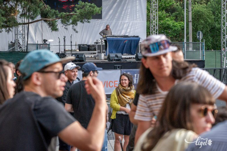 „A közönség vette át az irányítást, nekem pedig ki kell találnom, hogy ők mit akarnak.” •  Fotó: Pinti Attila