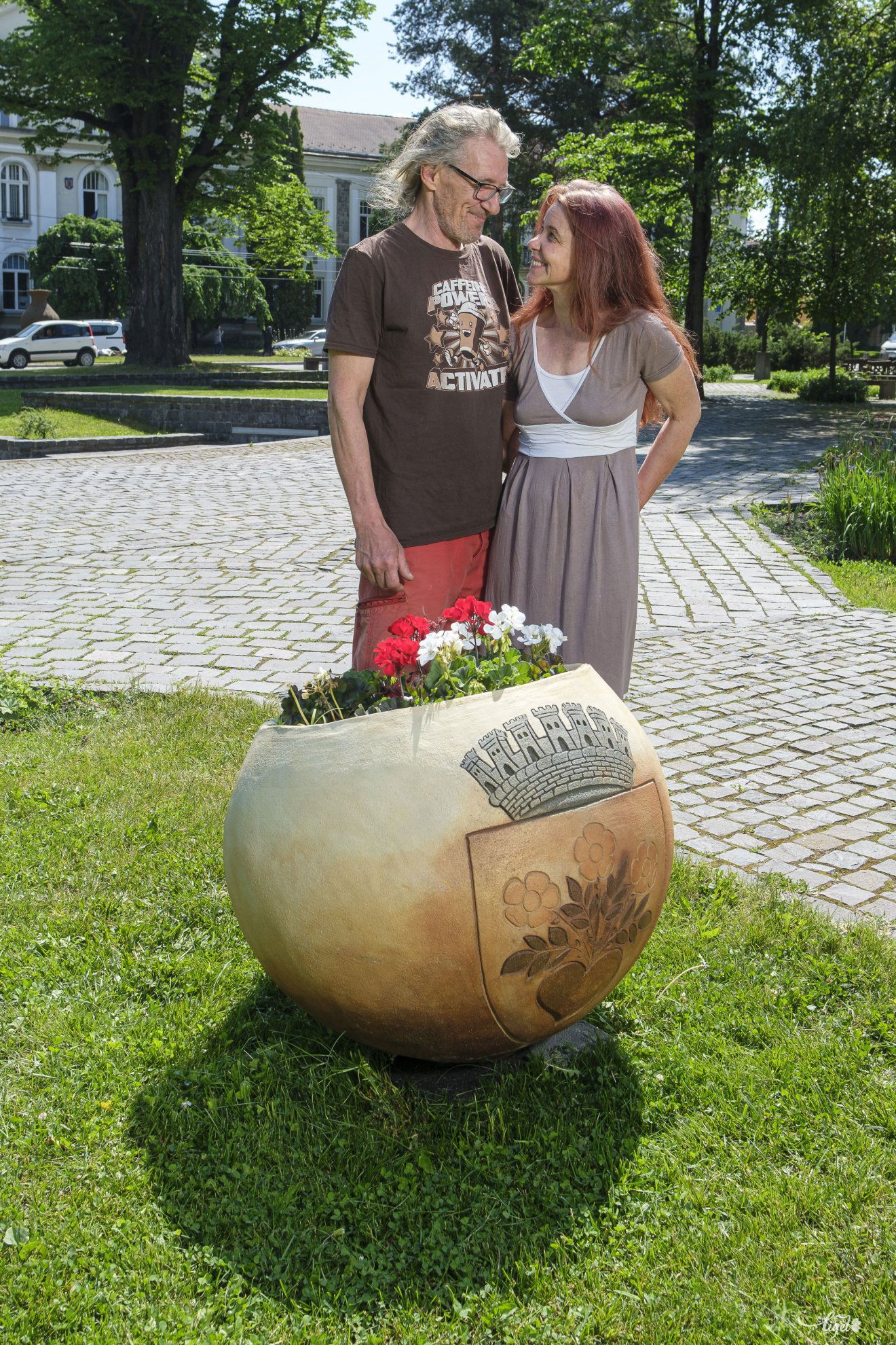Daradics Karina és férje, Róbert •  Fotó: Veres Nándor