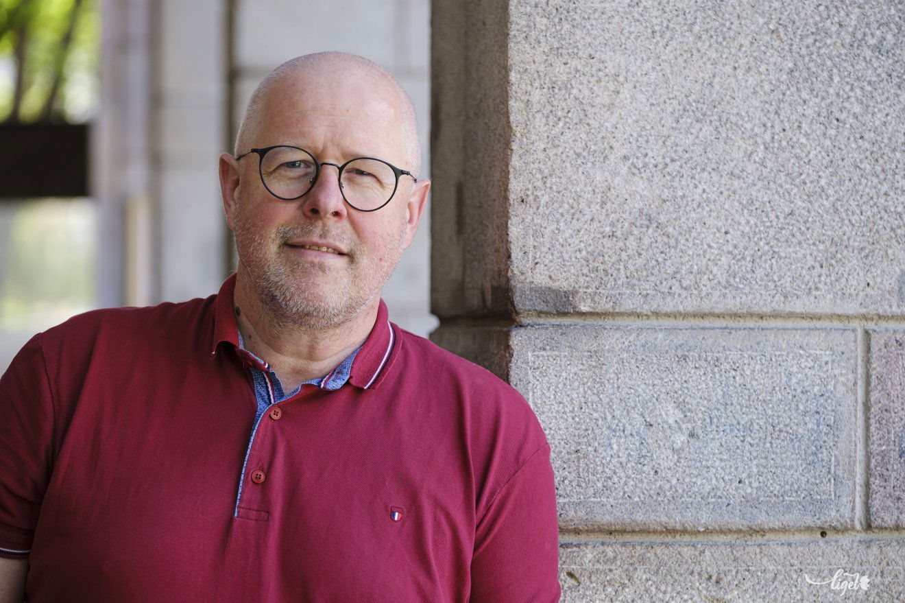 Hatházi András színész, rendező, egyetemi tanár, író •  Fotó: Veres Nándor