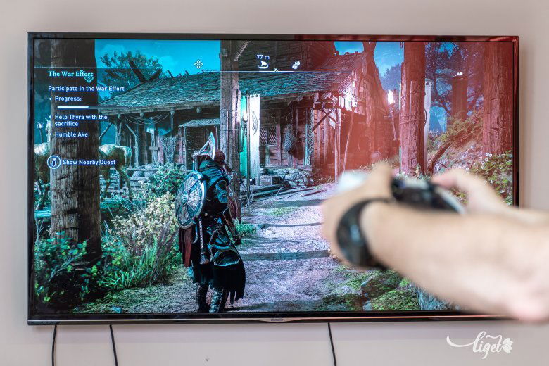 Itt tartunk: már egy előfizetés áráért is játszhatunk például az Assassin's Creed Valhallával •  Fotó: Pinti Attila