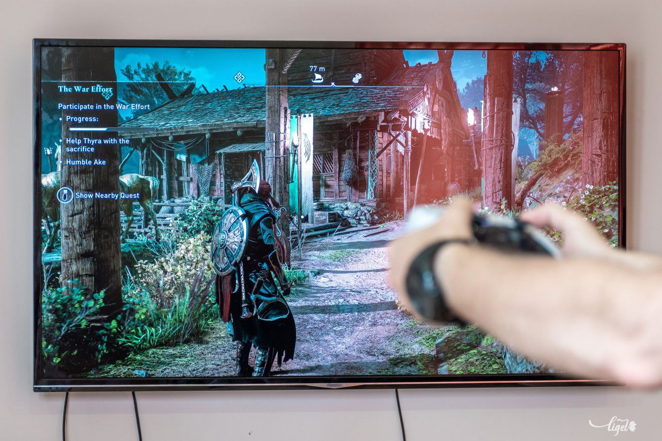 Itt tartunk: már egy előfizetés áráért is játszhatunk például az Assassin's Creed Valhallával •  Fotó: Pinti Attila