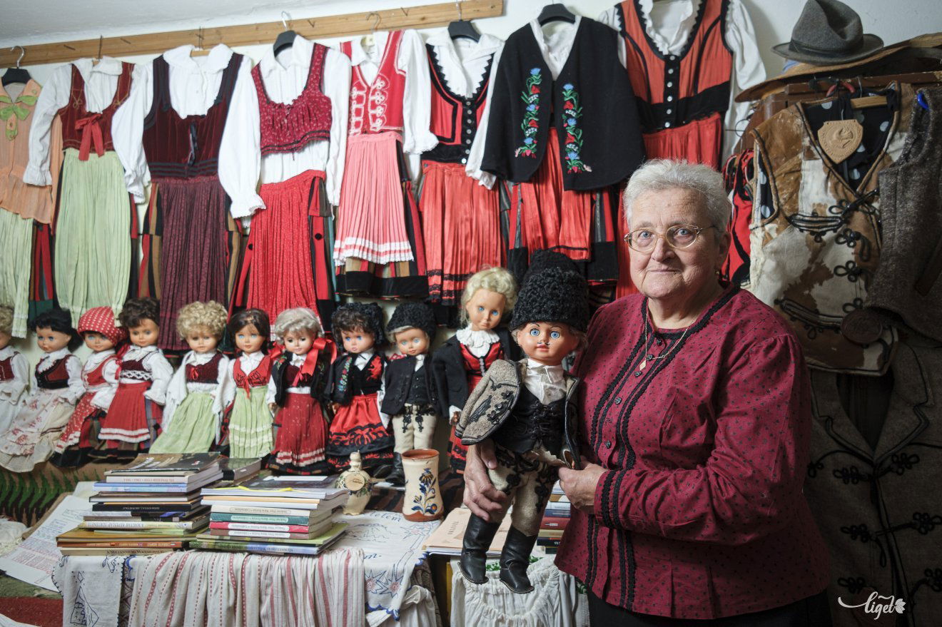 Mária néni: büszke vagyok a székely származásomra, nagyon szeretem a szülőfalumat •  Fotó: Veres Nándor