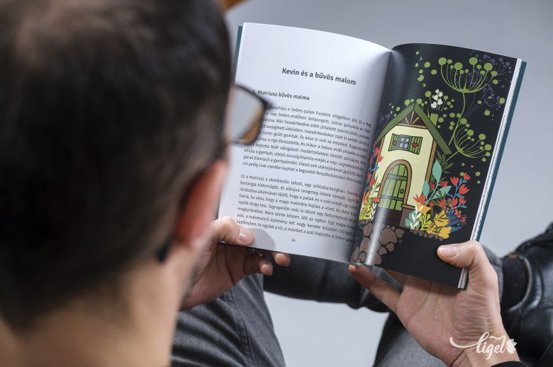 A felnőttek számára is kedves olvasmány lesz a Kevin és a bűvös malom •  Fotó: Veres Nándor