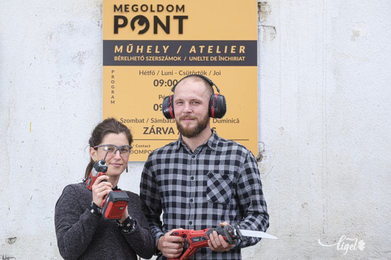 Férj és feleség együtt dolgozik •  Fotó: Veres Nándor