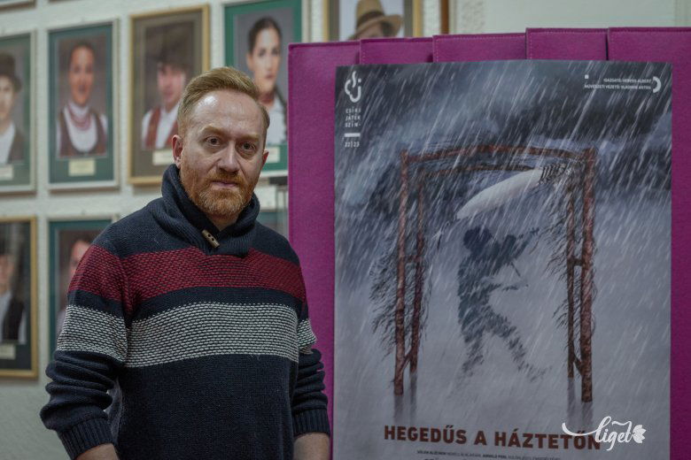 Nagyon aktuális a darab - véli •  Fotó: Pinti Attila