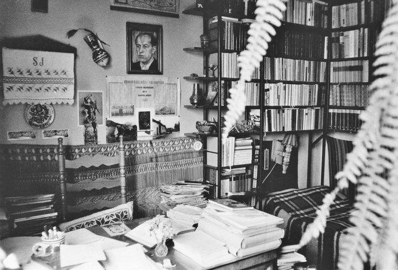 Szabó Gyula dolgozószobája kolozsvári lakásában •  Fotó: Forrás: Szabó Gyula örökösei
