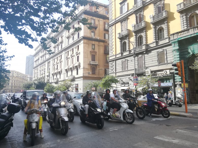 Nápoly, az ellentmondásos város •  Fotó: Antal Erika