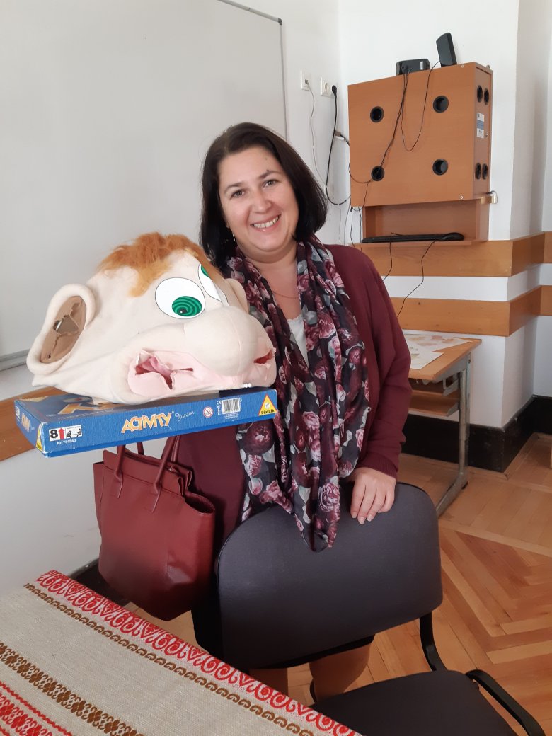 Salamon Boróka román-angol szakos tanár. Kulcsszava: játékosság •  Fotó: D. Balázs Ildikó