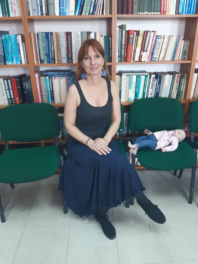 Sződy Judit, négy gyermekes budapesti pszichológus, újságíró, laktációs szaktanácsadó •  Fotó: D. Balázs Ildikó