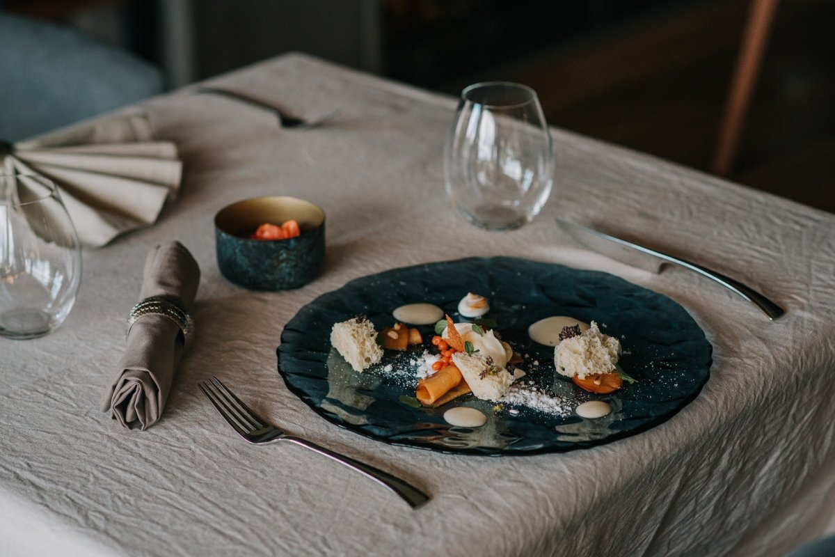 Valahogy így néz ki a fine dining. Na, majd legközelebb! •  Fotó: Facebook/Bálványos Resort