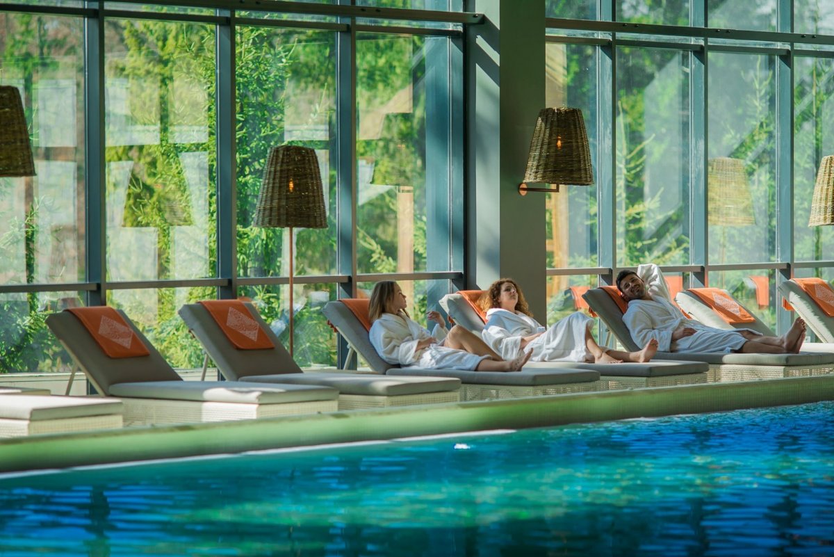 A Bálványos Resort messzeföldön híres wellnessrészlege. Népszerű a hazaiak körében is •  Fotó: Facebook/Bálványos Resort