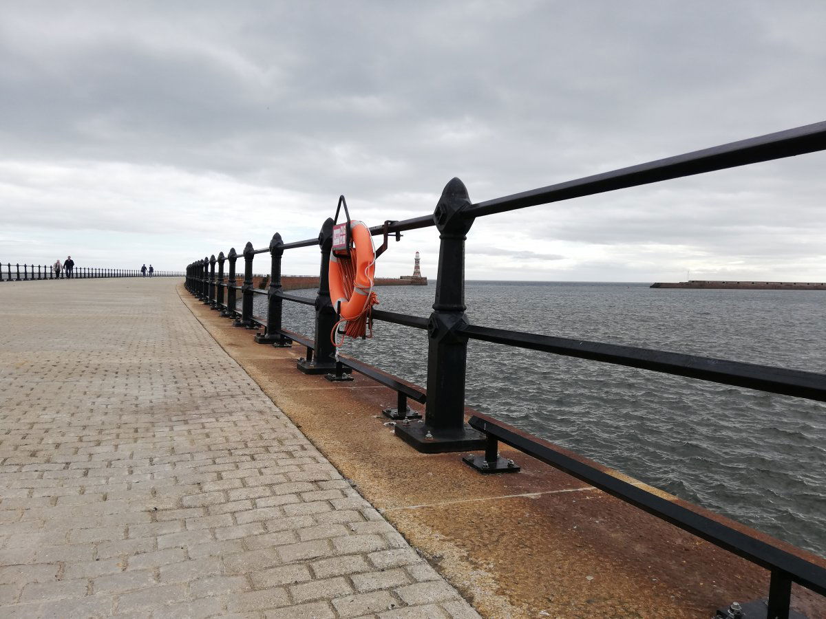 Sunderland tengerpartja •  Fotó: Antal Erika