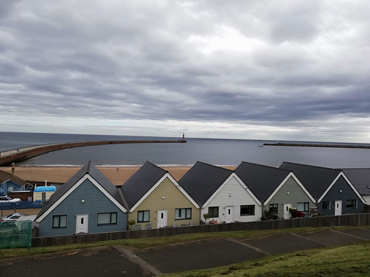 Sunderland tengerpartja •  Fotó: Antal Erika