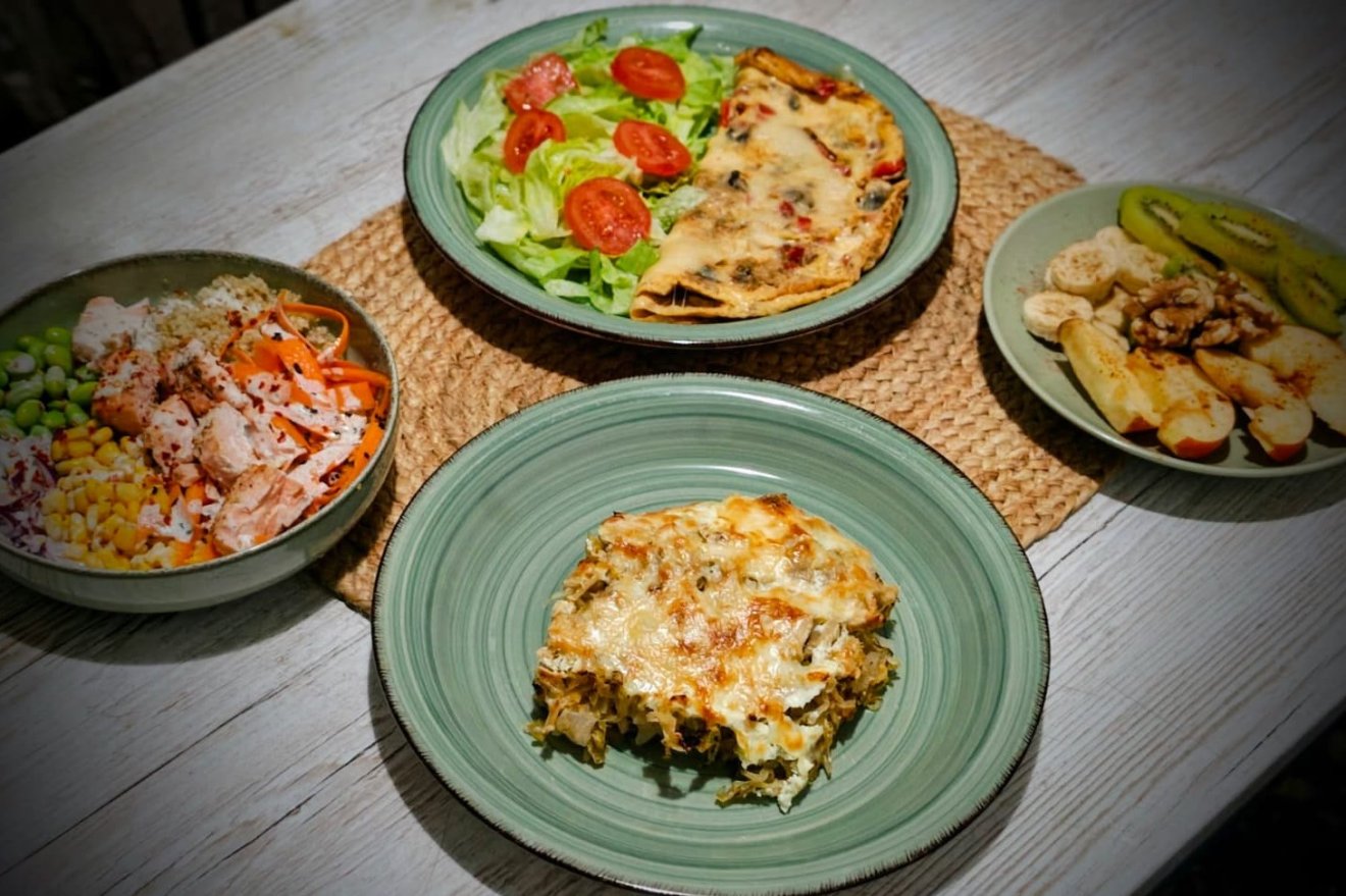 reggeli, tízórai, ebéd, vacsora, tudatos, recept, egészség