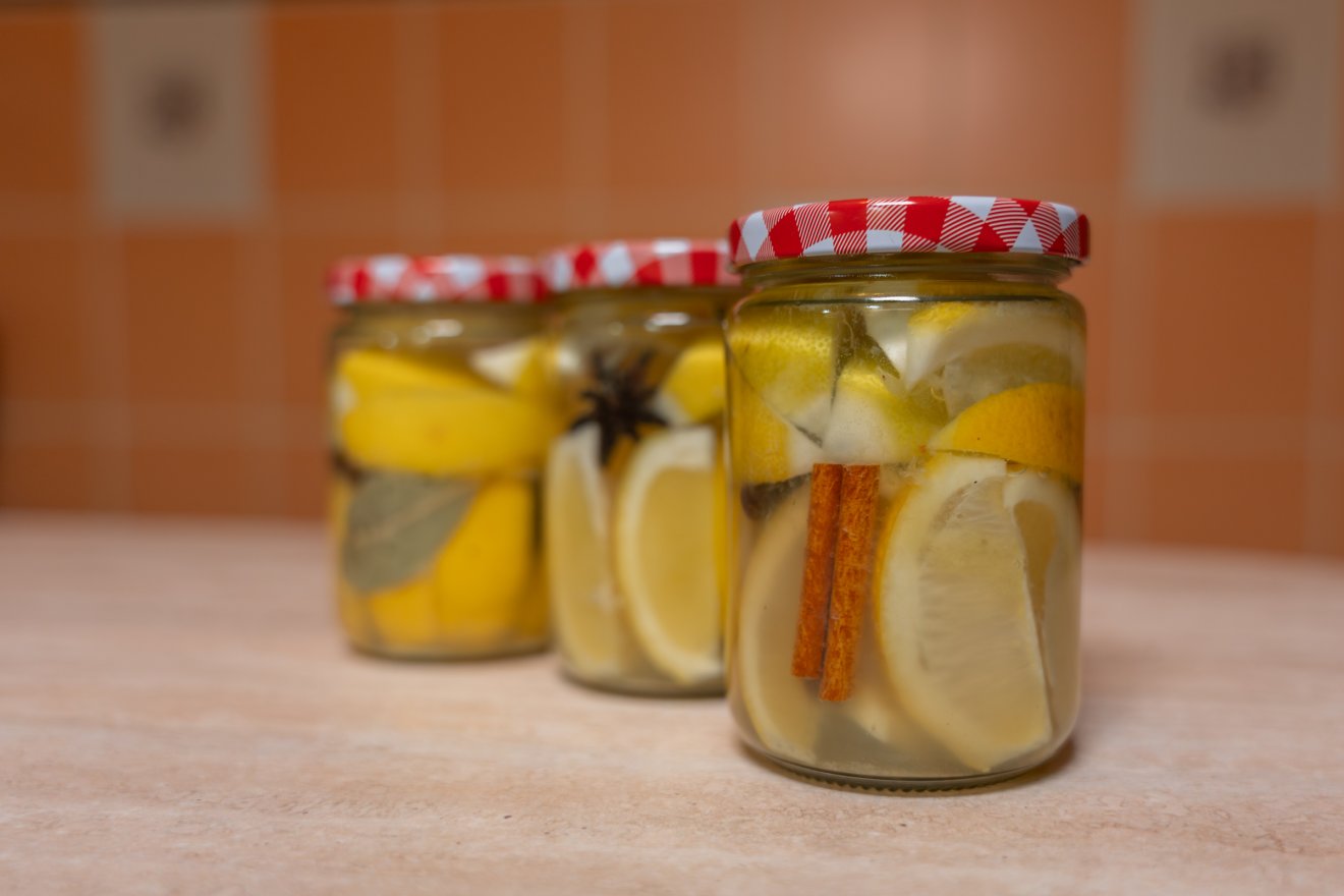 citrom, marokkói, sós, gasztronómia, konyha, recept