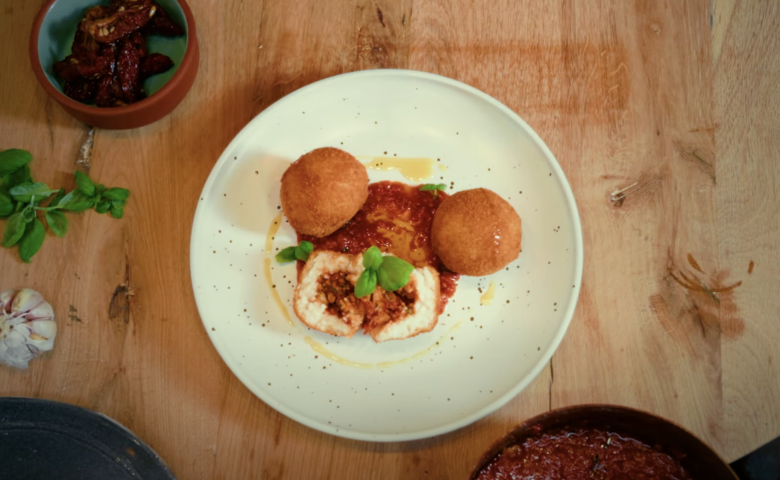 Olasz rizsgolyó - Arancini