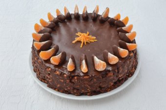 Csokoládés keksztorta