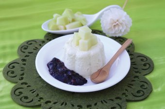 Joghurtos sárgadinnyepuding