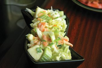 Juharszirupos vitaminsaláta