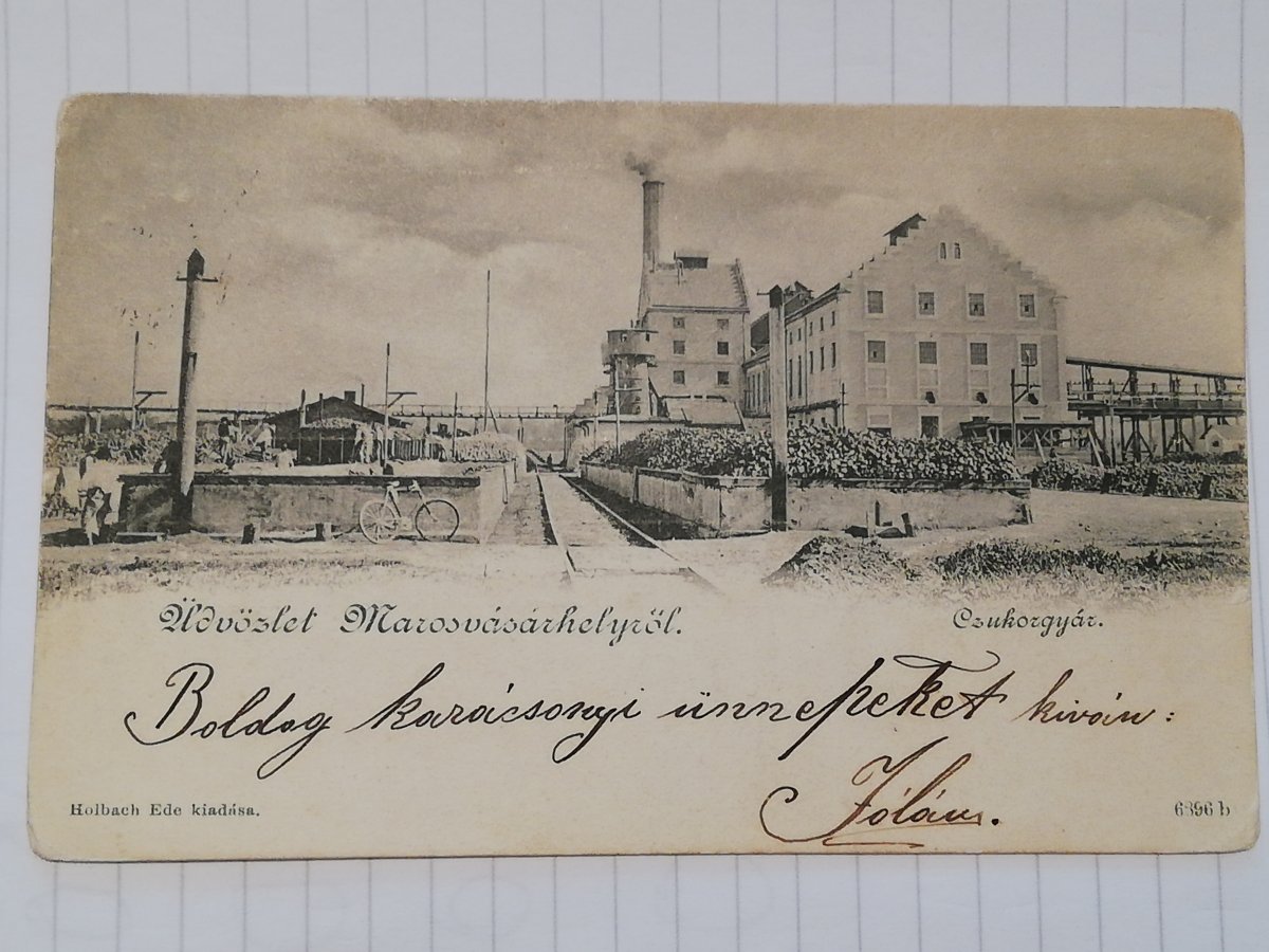 Az egykori cukorgyár Marosvásárhelyen. Ritkán fotóztak ipari létesítményeket. Ez is emlék ma már •  Fotó: Antal Erika