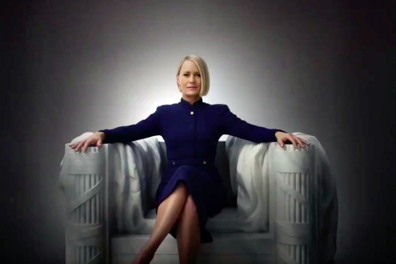 Robin Wright: főszereplője, producere is az utolsó évadnak, a legutolsó részt pedig rendezte is •  Fotó: Netflix