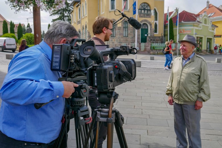 Fontos, hogy azok is megértsék az akkori történéseket, akik nem élték azt a korszakot - vélik az alkotók •  Fotó: Daczó Dénes