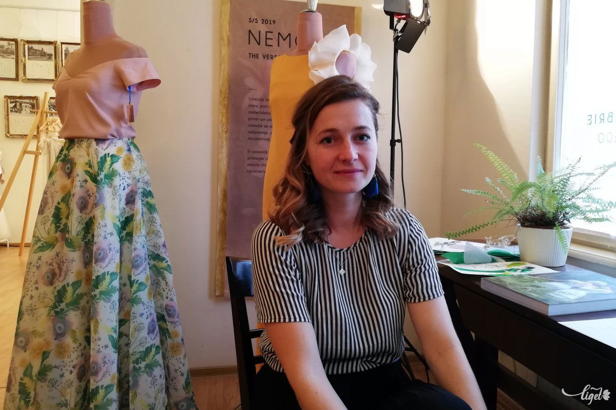 György Eszter és tervezőtársa nem követik a nemzetközi trendeket, de nem akarnak ellene sem menni •  Fotó: Bede Laura