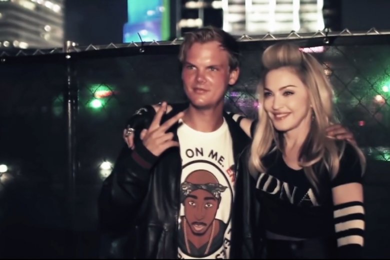 Sikerének csúcsán Madonnával •  Fotó: Avicii: True Stories