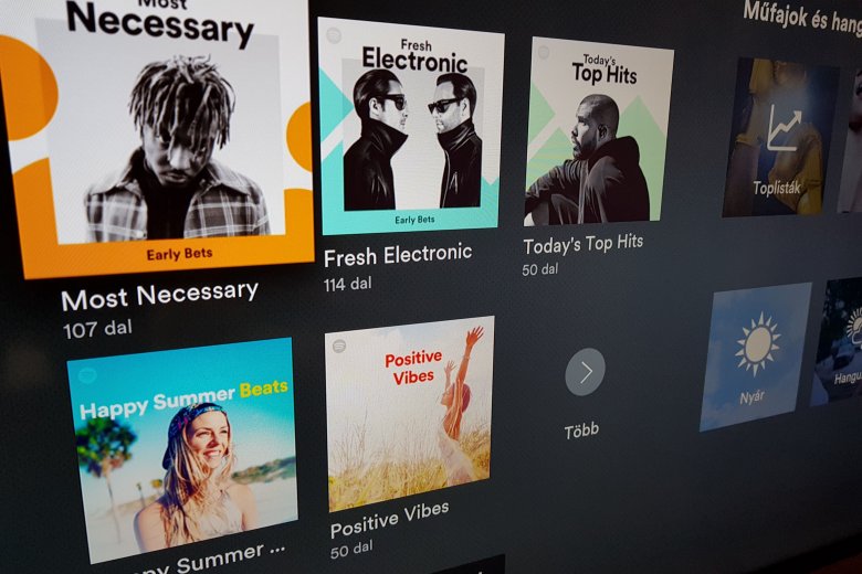 Az ingyenes változat korlátozásai mellett is lehet használni a Spotifyt, de vajon élvezni is? •  Fotó: Rédai Attila